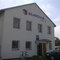 Nátěr fasády a logo firmy