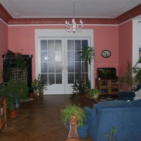 Lišty a zeminy, růžová malba